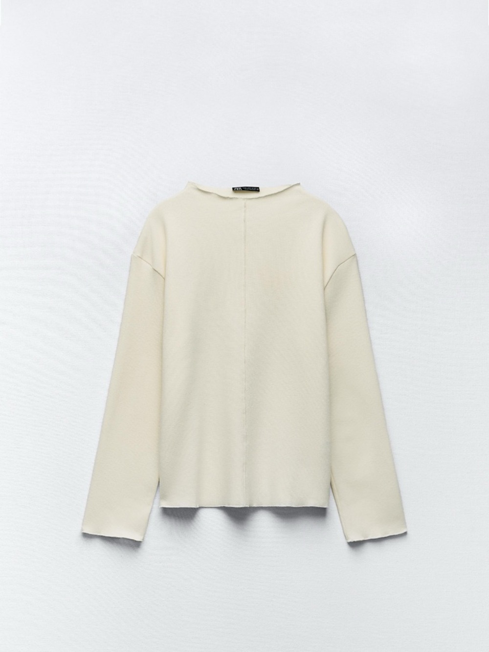 Front Seam Soft  Sweater